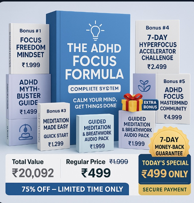 The ADHD Focus Formula Complete System